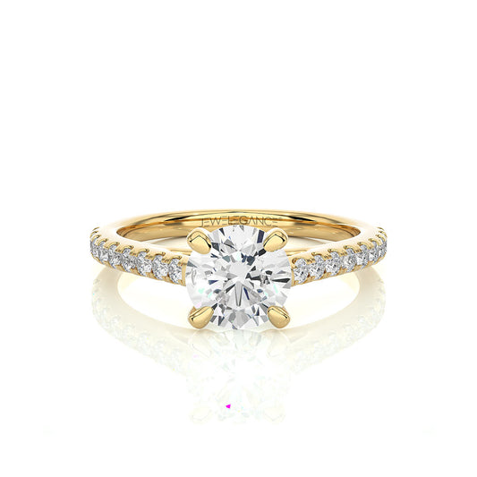 18k Real Diamond Ring JGD-2305-08754