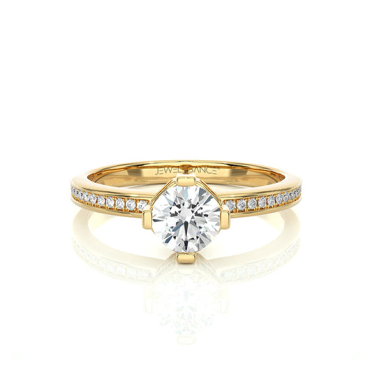 18k Real Diamond Ring JGD-2305-08775