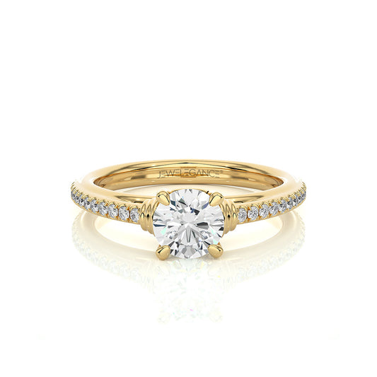 18k Real Diamond Ring JGD-2305-08776