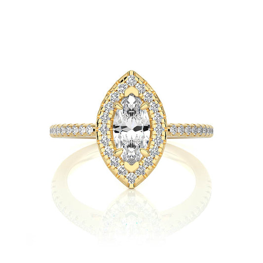 18k Real Diamond Ring JGD-2305-08781