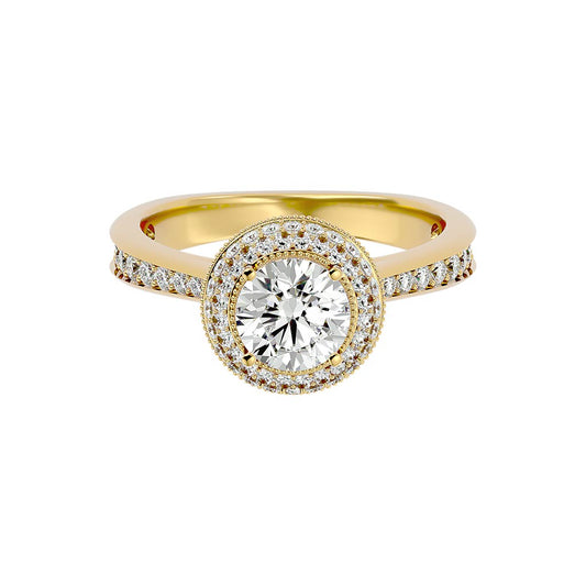 18k Real Diamond Ring JGD-2305-08783