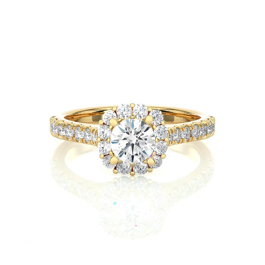 18k Real Diamond Ring JGD-2305-08784