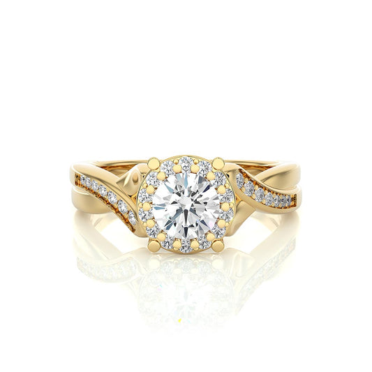 18k Real Diamond Ring JGD-2305-08785