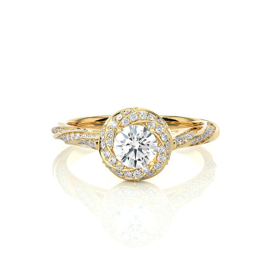 18k Real Diamond Ring JGD-2305-08792