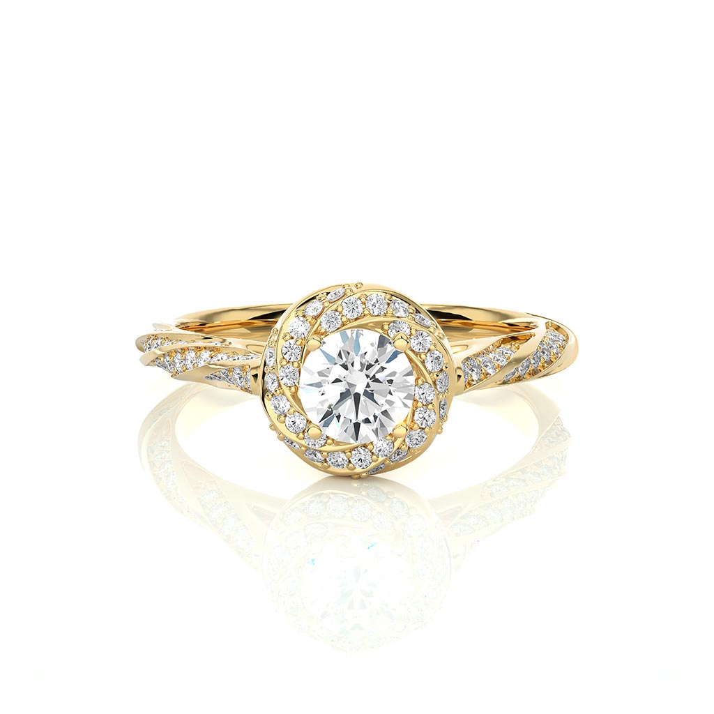 18k Real Diamond Ring JGD-2305-08792