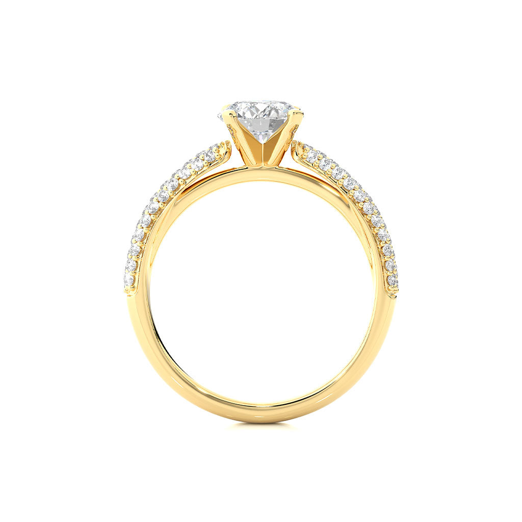 18k Real Diamond Ring JGD-2305-08794