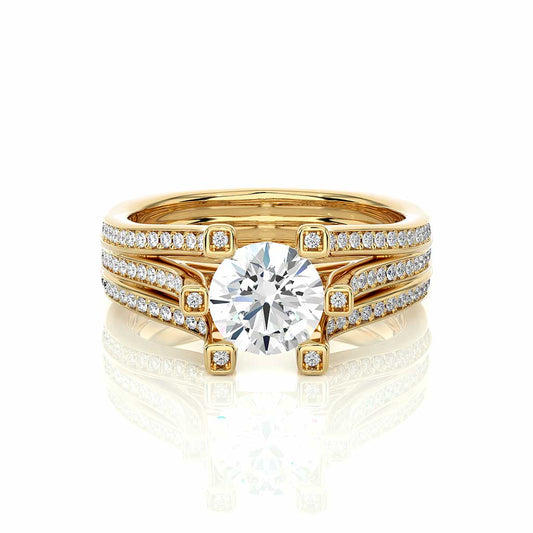 18k Real Diamond Ring JGD-2305-08795