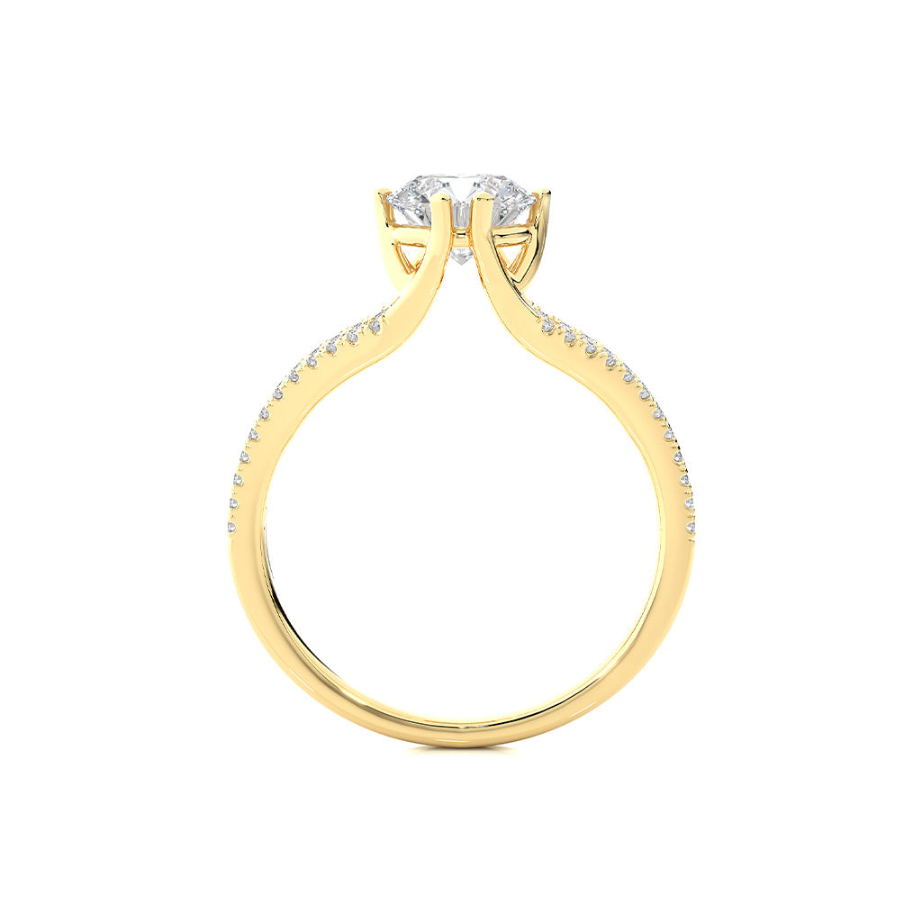 18k Real Diamond Ring JGD-2305-08796