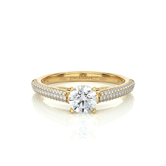 18k Real Diamond Ring JGD-2305-08800