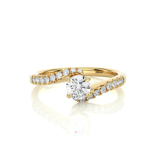 18k Real Diamond Ring JGD-2305-08802