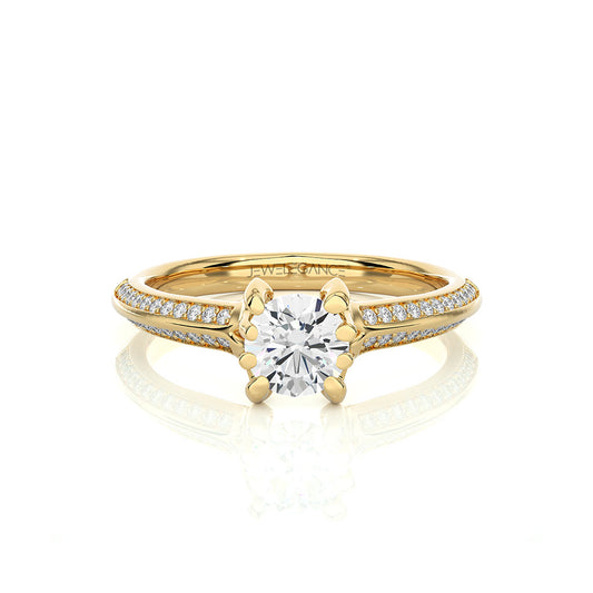 18k Real Diamond Ring JGD-2305-08804