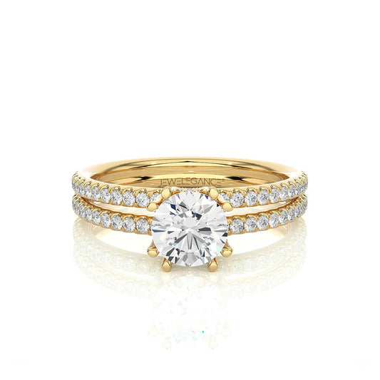 18k Real Diamond Ring JGD-2305-08806