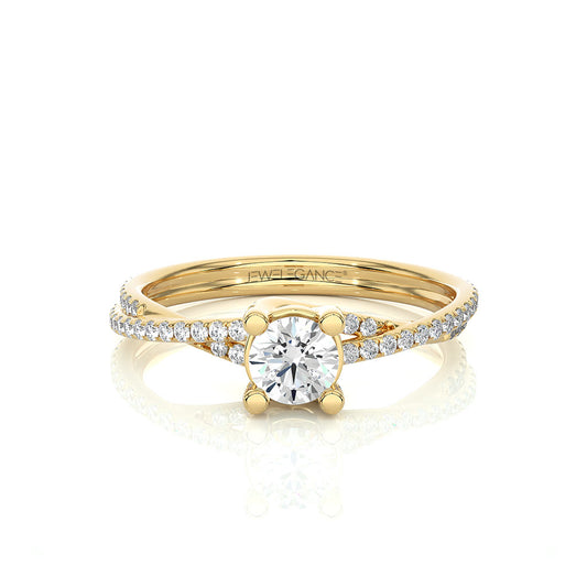 18k Real Diamond Ring JGD-2305-08807