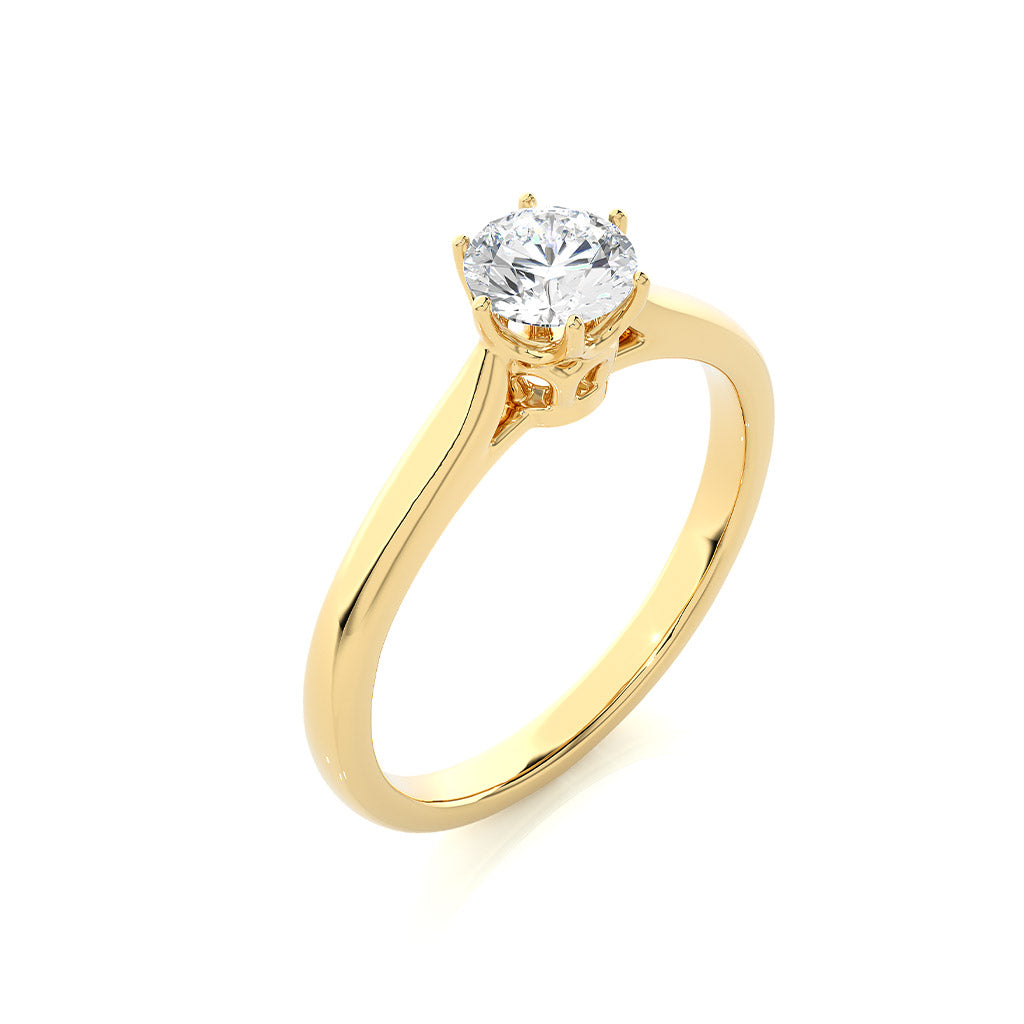 18k Real Diamond Ring JGD-2305-08821