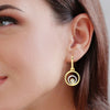 18k Gemstone Earring JGD-2308-09117