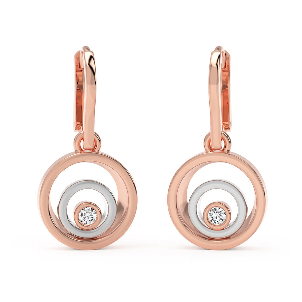 18k Gemstone Earring JGD-2308-09117