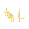 18k Plain Gold Earring JGD-2308-09132
