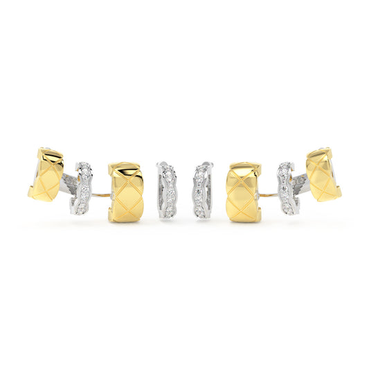 18k Real Diamond Earring JGD-2308-09140