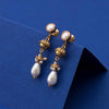 22k Pearl Earring JGP-2001-00076