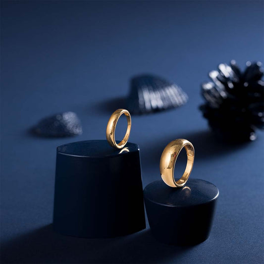 22k Plain Gold Ring JGS-1911-00674