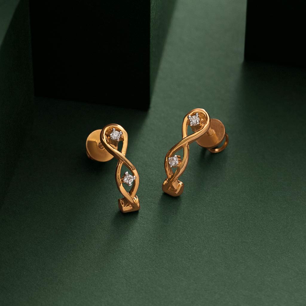 22k Gemstone Earring JGS-2002-01603
