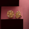 22k Plain Gold Earring JGS-2002-01604