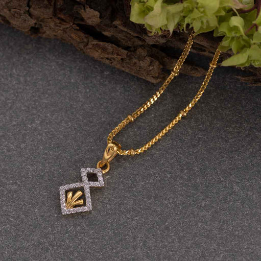 22k Gemstone Necklace JGS-2002-01944