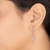 18k Real Diamond Earring JGS-2106-01382