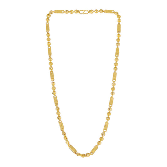 22k Plain Gold Chain JGS-2108-04336