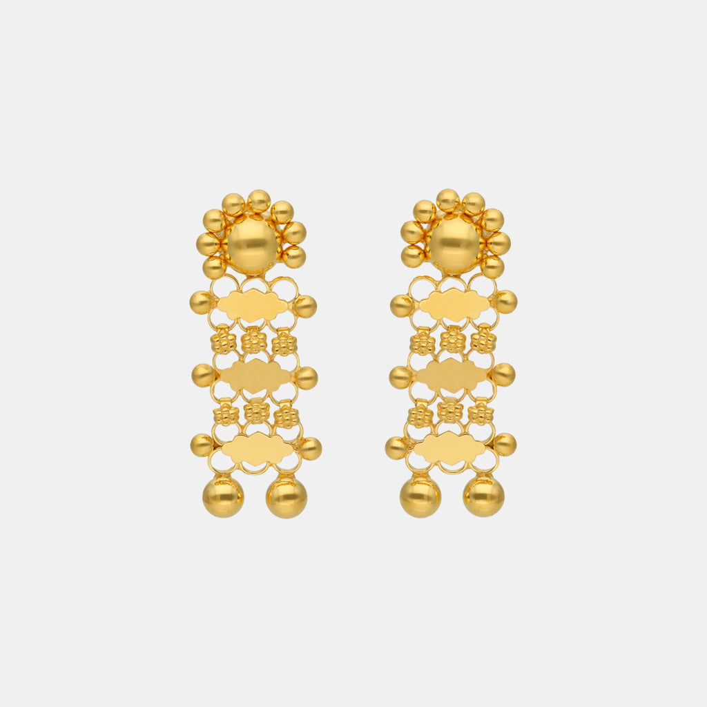 22k Plain Gold Necklace Set JGS-2207-06529