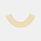 22k Plain Gold Necklace JGS-2207-06576