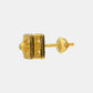 22k Plain Gold Earring JGS-2207-06614