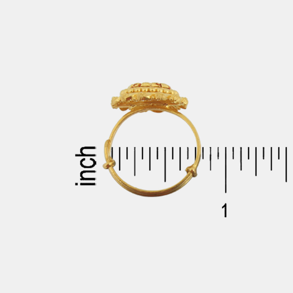 22k Plain Gold Ring JGS-2306-08931