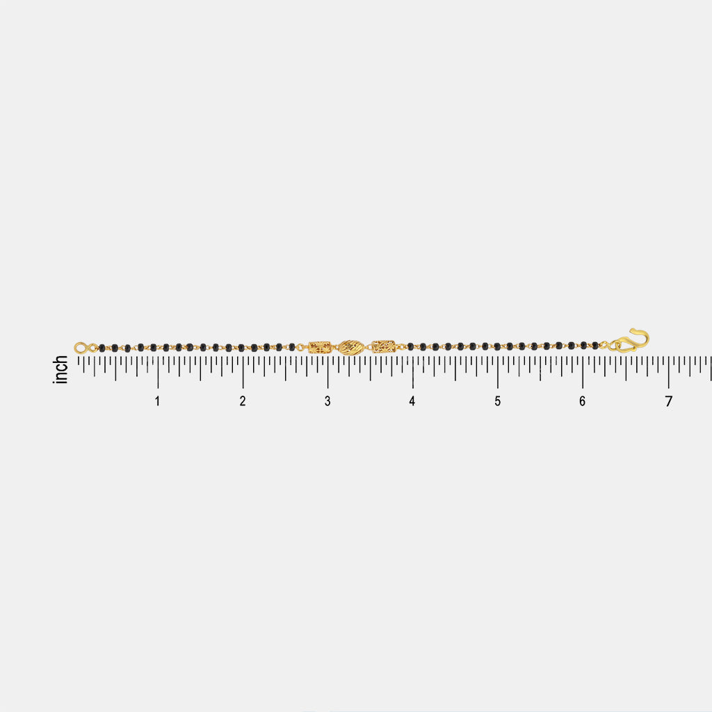 22k Plain Gold Bracelet JGS-2307-08971