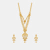 22k Plain Gold Necklace Set JGS-2307-08989