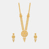 22k Plain Gold Necklace Set JGS-2307-08992