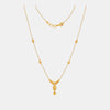22k Plain Gold Necklace JGS-2307-09000