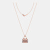 18k Gemstone Necklace JGS-2308-09036