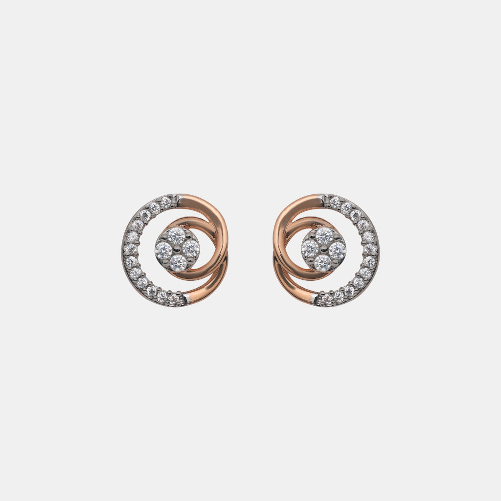 18k Gemstone Earring JGS-2308-09092