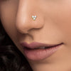 18k Real Diamond Nose Pin JGS-2308-09148