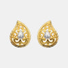 22k Plain Gold Earring JGS-2309-09164