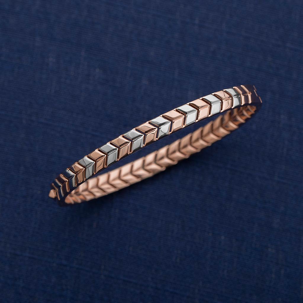 18k Plain Gold Bracelet JGS-2311-09245