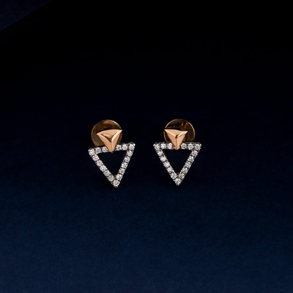 18k Real Diamond Earring JGX-2001-00122