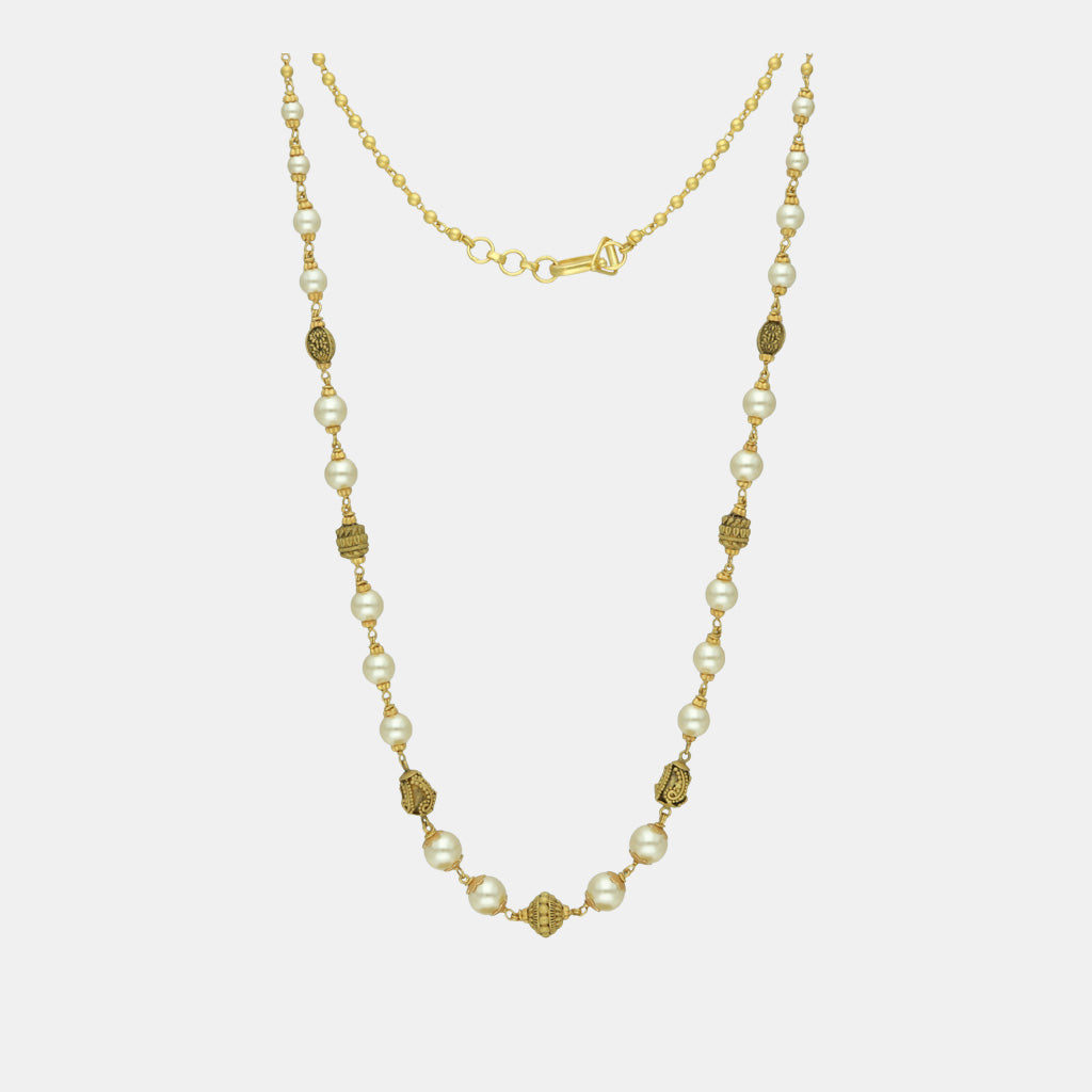 22k Pearl Necklace JYG-2306-08858
