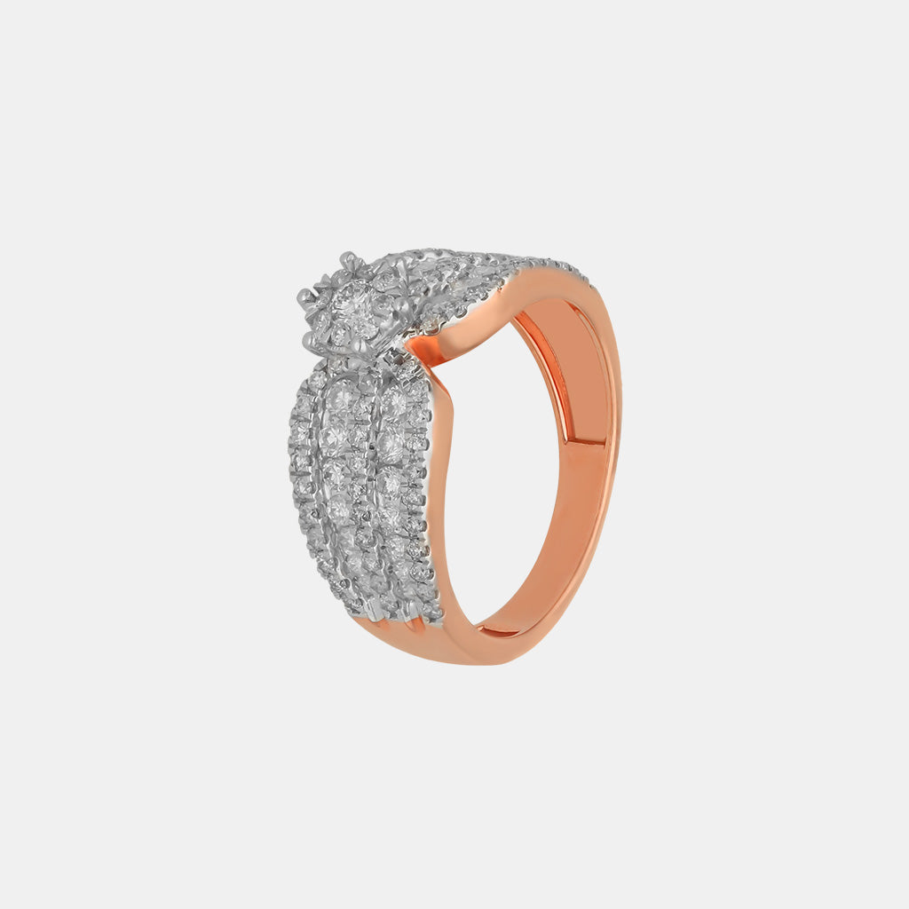 18k Real Diamond Ring JCG-2208-07072