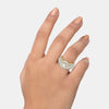 18k Real Diamond Ring JCG-2208-07075