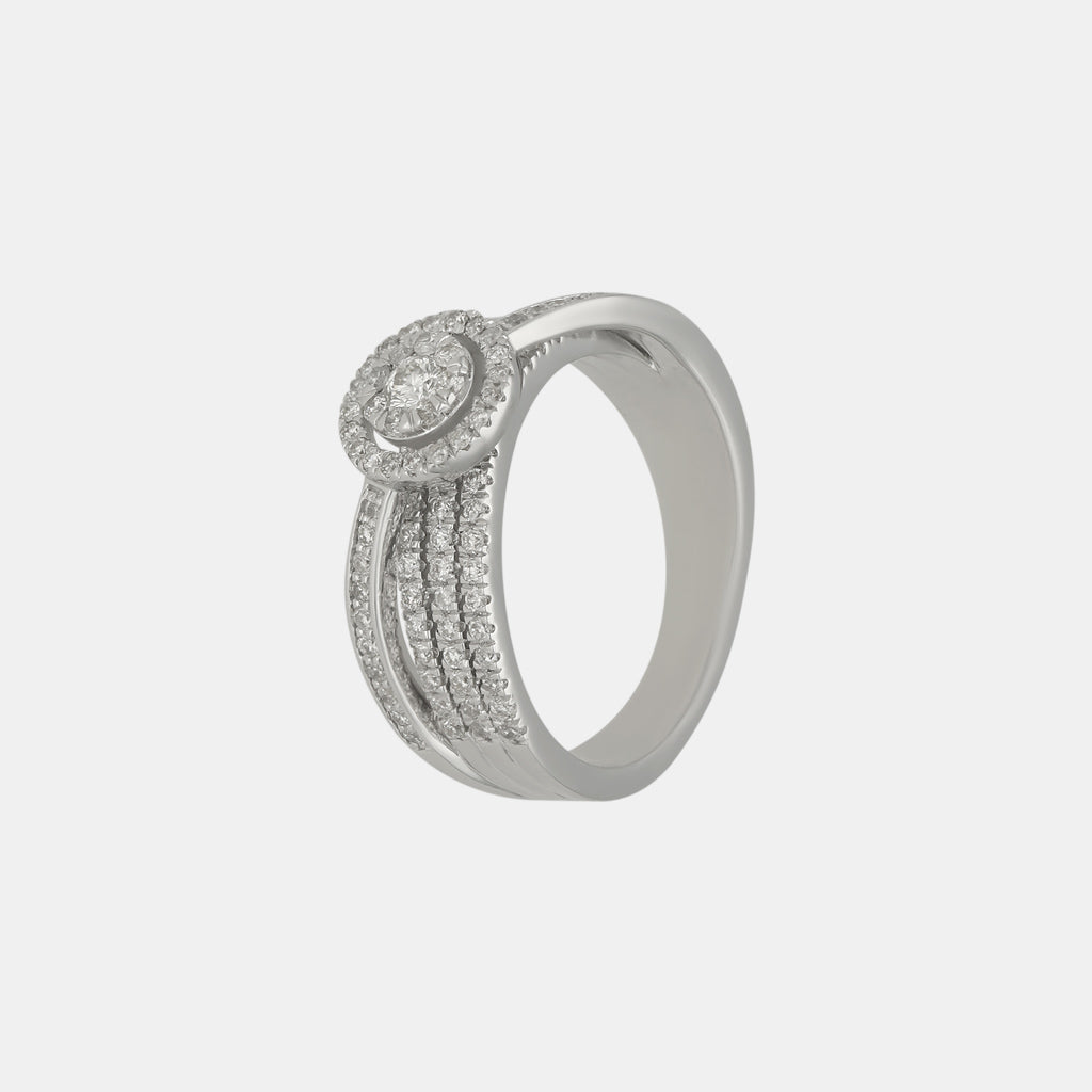 18k Real Diamond Ring JCG-2208-07077