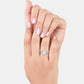 18k Real Diamond Ring JCG-2209-07308