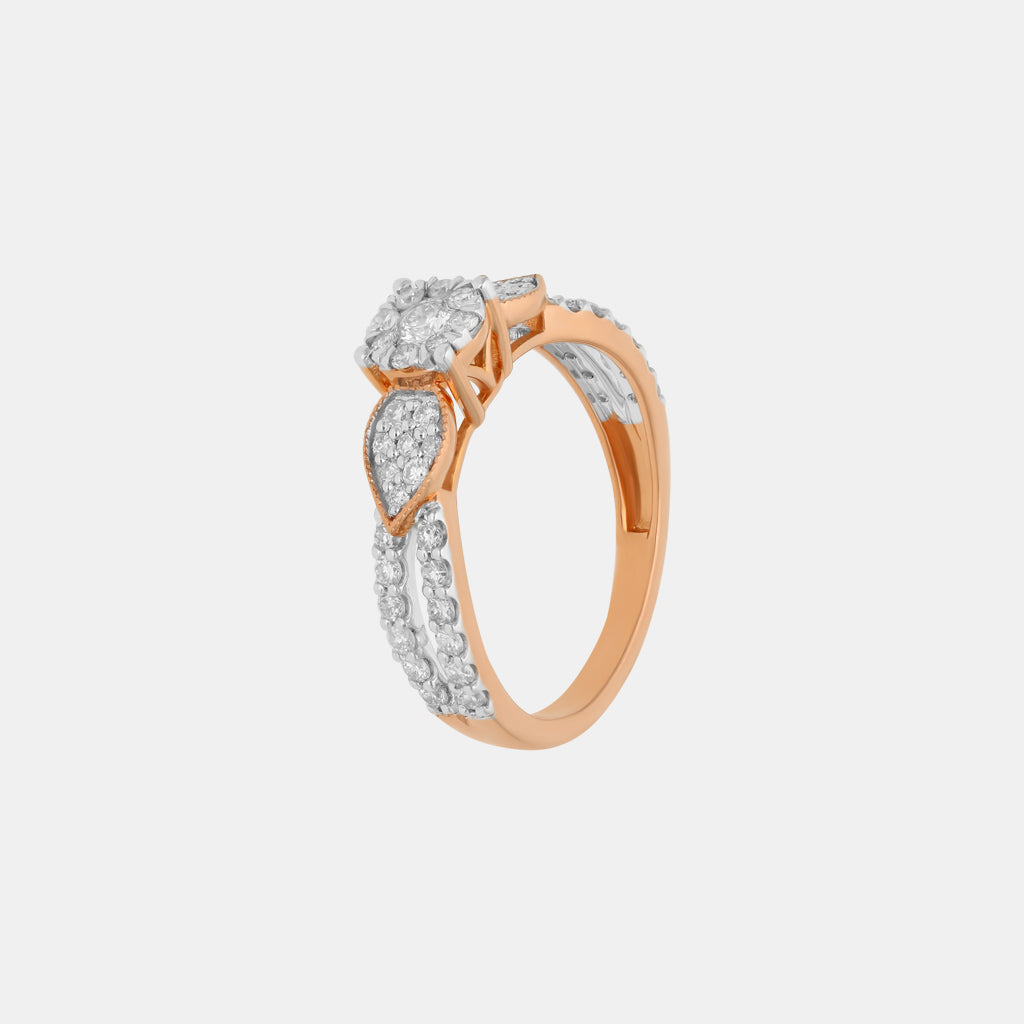 18k Real Diamond Ring JCG-2209-07310
