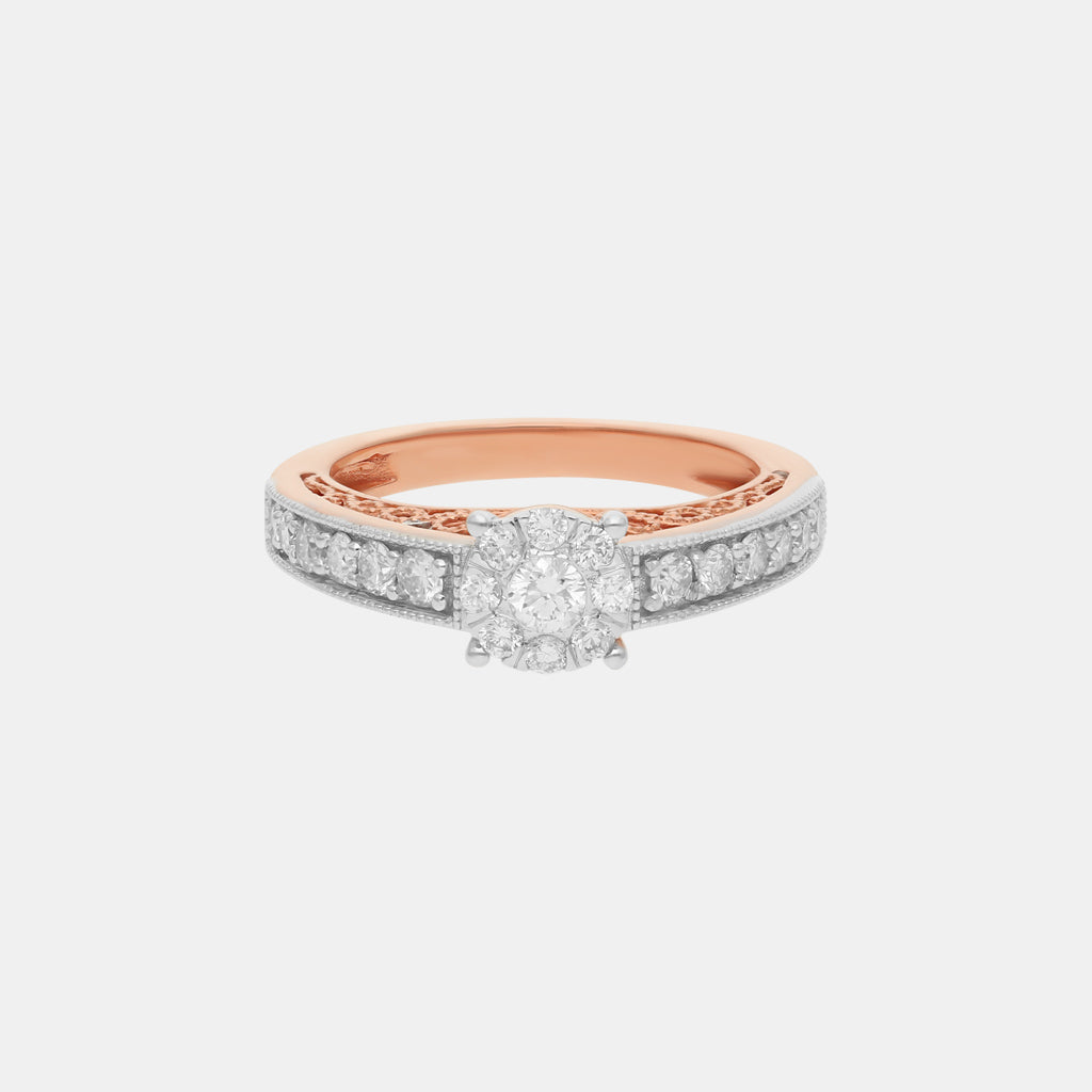 18k Real Diamond Ring JCG-2209-07315